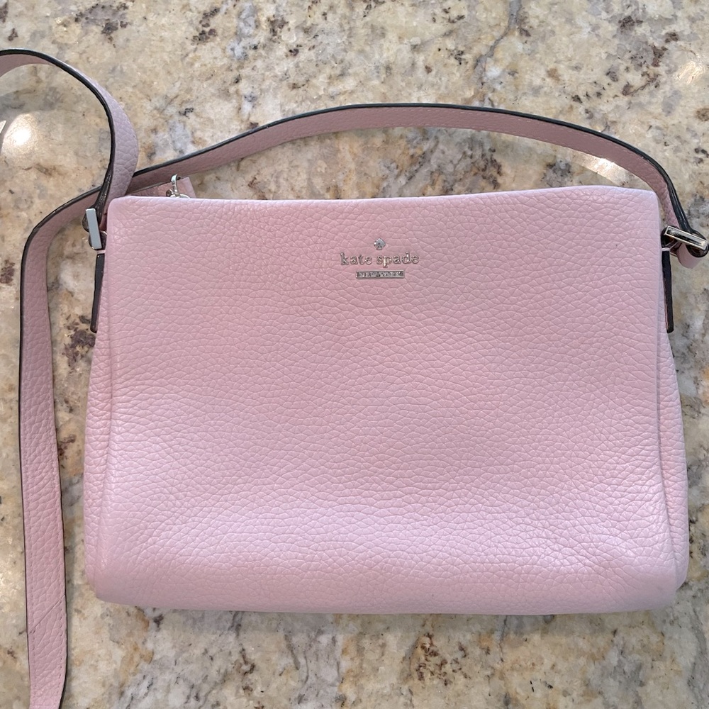 Kate Spade Pink Leather Crossbody